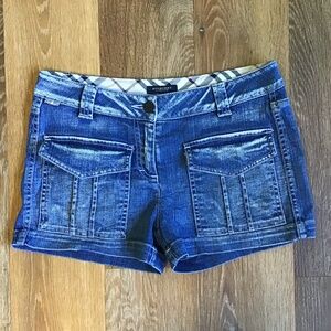 Burberry Denim Shorts Size 6